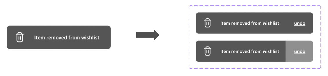 undo feature