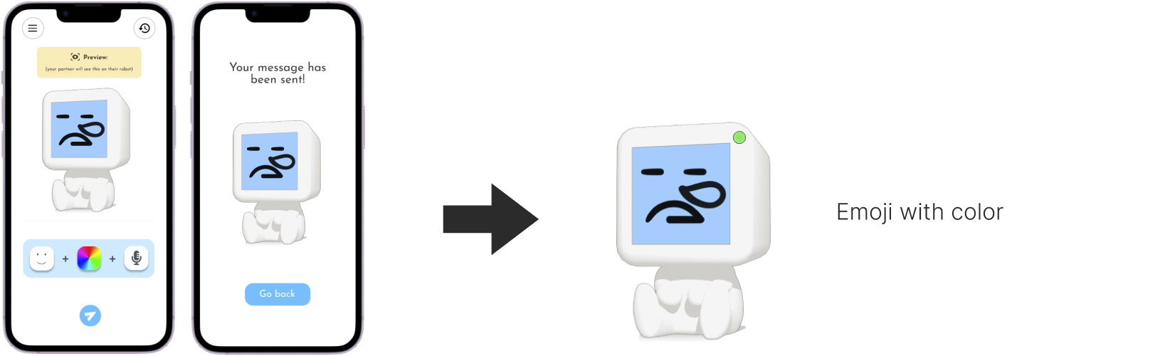 emoji with color